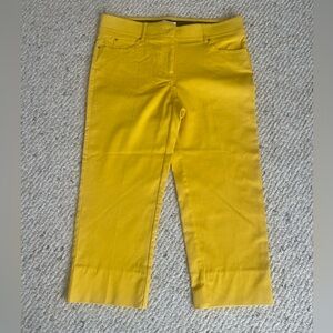 89th & Madison Vibrant Yellow Pants